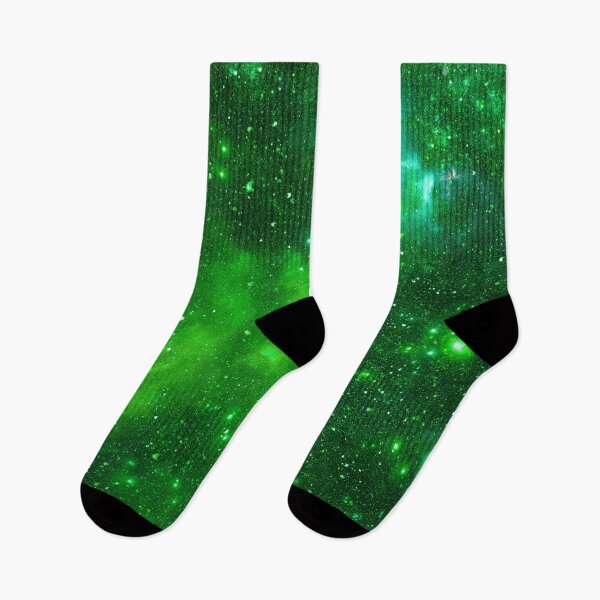 Item preview, Infinite Cosmic Horizon – Deep Space Star Cluster Art | Green designed and sold by Frohyou.