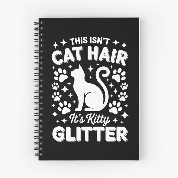 Item preview, This Isn’t Cat Hair, It’s Kitty Glitter designed and sold by jkrphoto.
