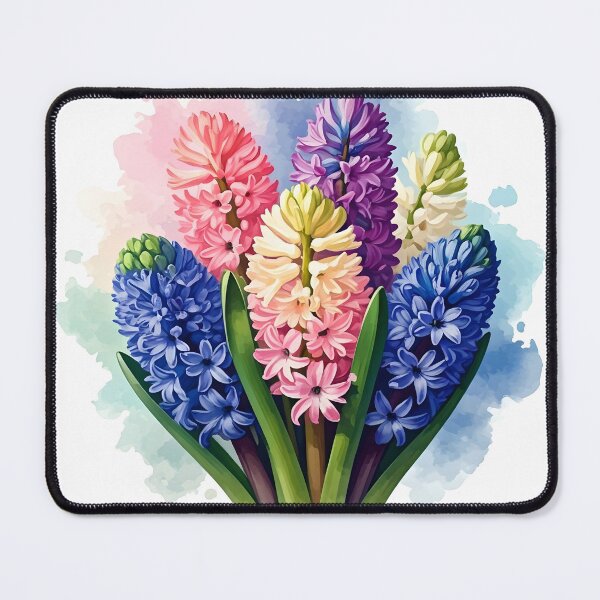 Item preview, Hyacinth flowers designed and sold by PrintLabStudio.