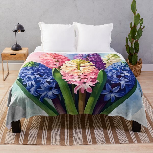 Item preview, Hyacinth flowers designed and sold by PrintLabStudio.