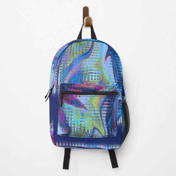 Item preview, Blue Glitch Art designed and sold by Swooncake Press.