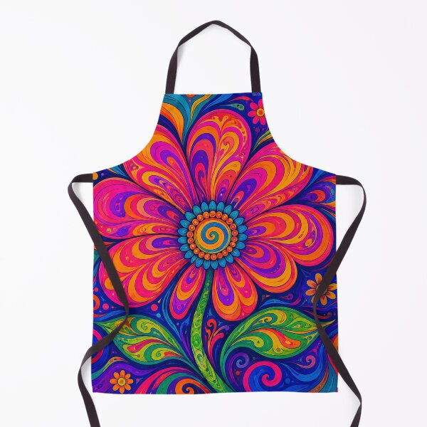Item preview, Psychedelic flower designed and sold by Judith Murphy.
