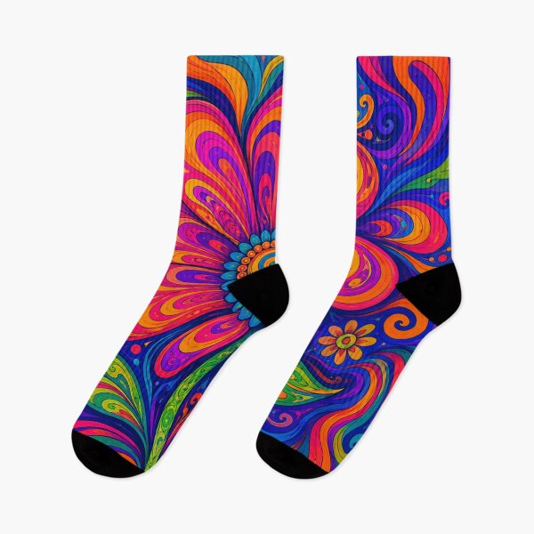 Item preview, Psychedelic flower designed and sold by Judith Murphy.