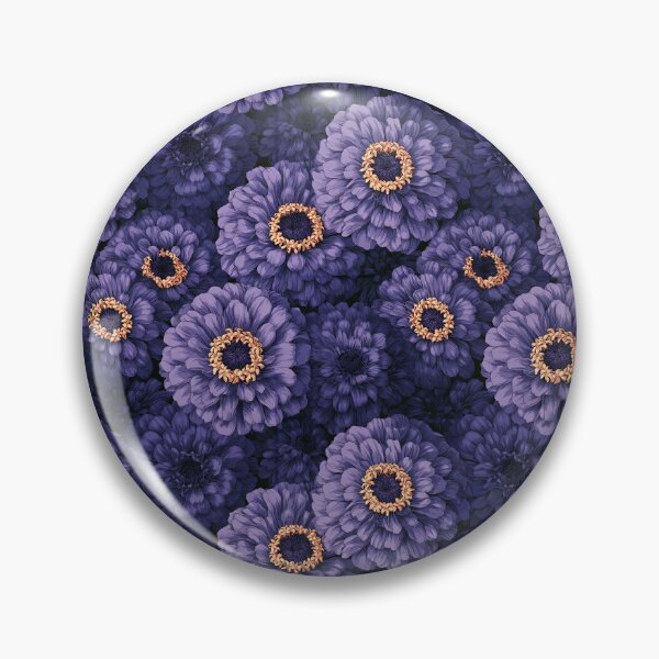 Item preview, Radiant Zinnia Texture  - Botanical Garden Pattern - Birthday Gifts For Mom designed and sold by RoyalStarsPatts.