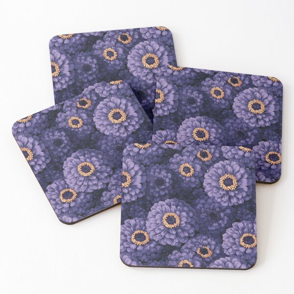 Item preview, Radiant Zinnia Texture  - Botanical Garden Pattern - Birthday Gifts For Mom designed and sold by RoyalStarsPatts.
