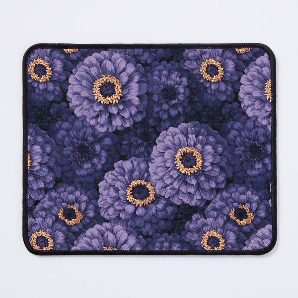 Item preview, Radiant Zinnia Texture - Botanical Garden Pattern - Birthday Gifts For Mom designed and sold by RoyalStarsPatts.