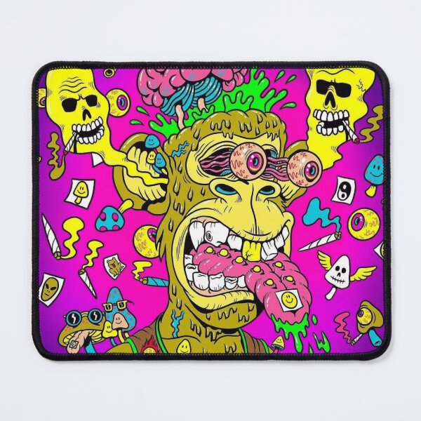 Item preview, Psychedelic Melting Madness – Trippy Surreal Art designed and sold by Bathu Designs.