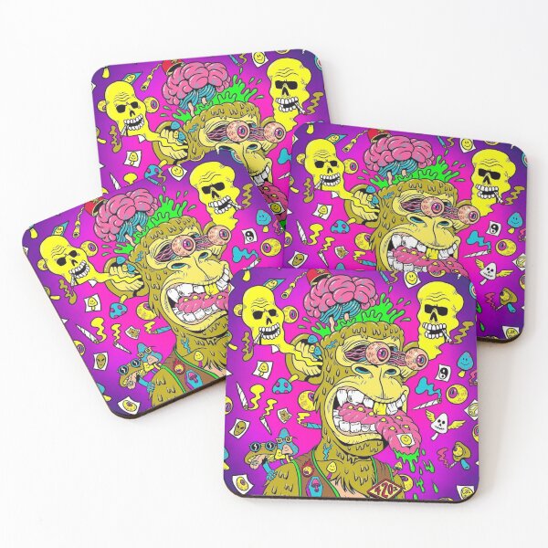 Item preview, Psychedelic Melting Madness – Trippy Surreal Art designed and sold by Bathu Designs.