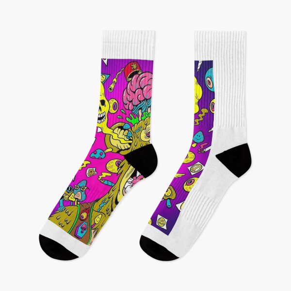 Item preview, Psychedelic Melting Madness – Trippy Surreal Art designed and sold by Bathu Designs.