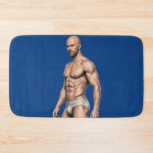 Item preview, Muscular Athletic Male - Bold Comic Illustration designed and sold by gayishdesign.