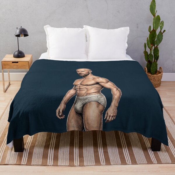 Item preview, Muscular Athletic Male - Bold Comic Illustration designed and sold by gayishdesign.