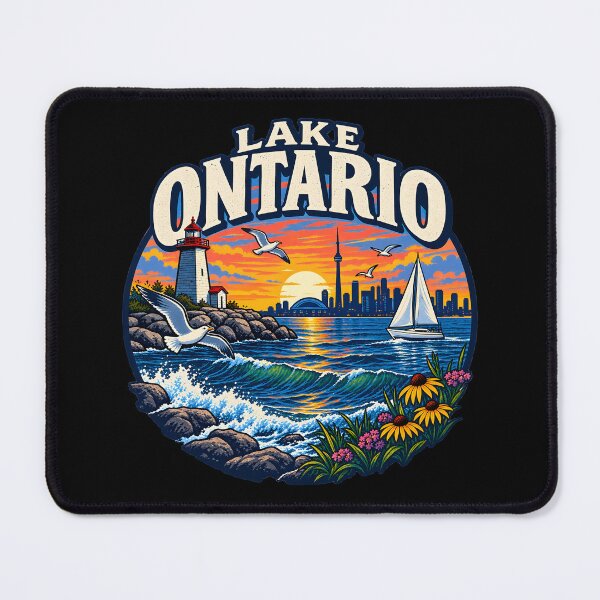 Item preview, Vintage Lake Ontario Toronto Skyline Sunset designed and sold by Discount code.