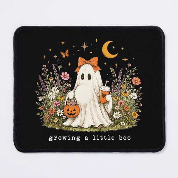 Item preview, Funny Halloween Pregnancy Announcement Growing A Little Boo 2 designed and sold by KodiakMillyy.