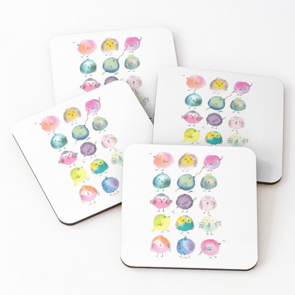 Item preview, Funky Birdies designed and sold by CatandColours.
