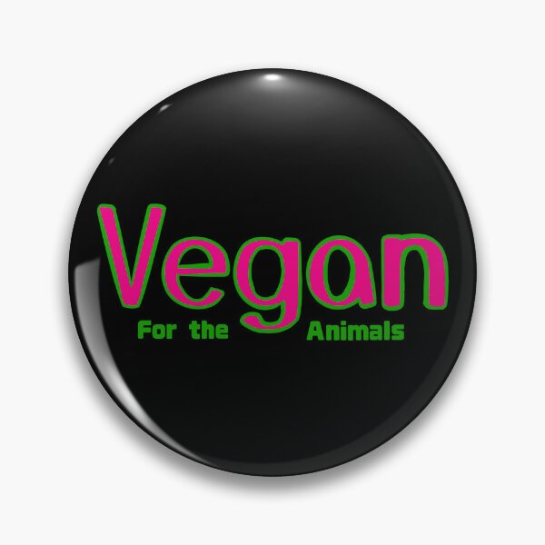 Item preview, Vegan for the animals  designed and sold by Zerozombiegirl.