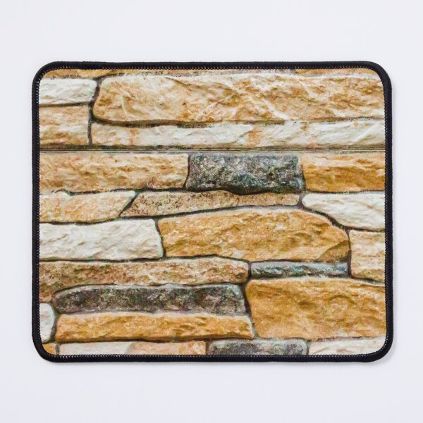 Item preview, Rustic Stacked Stone Wall Texture With Beige and Gray Masonry Pattern for Interior or Exterior designed and sold by Nmallia.