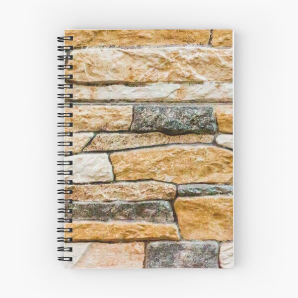 Item preview, Rustic Stacked Stone Wall Texture With Beige and Gray Masonry Pattern for Interior or Exterior designed and sold by Nmallia.