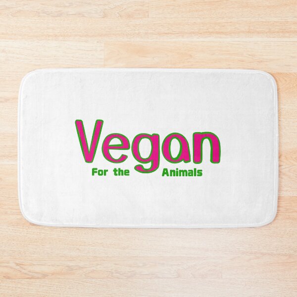 Item preview, Vegan for the animals  designed and sold by Zerozombiegirl.