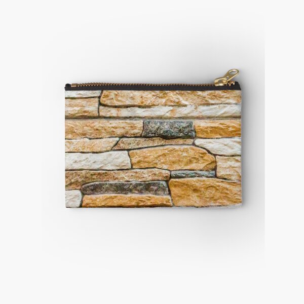 Item preview, Rustic Stacked Stone Wall Texture With Beige and Gray Masonry Pattern for Interior or Exterior designed and sold by Nmallia.