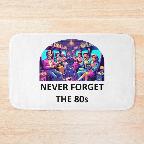 Item preview, Never forget the 80s  designed and sold by RobertMartinArt.