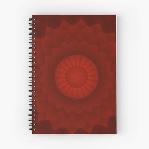 Item preview, Crimson Lotus Mandala Sacred Geometry designed and sold by IntelliMindDesigns.