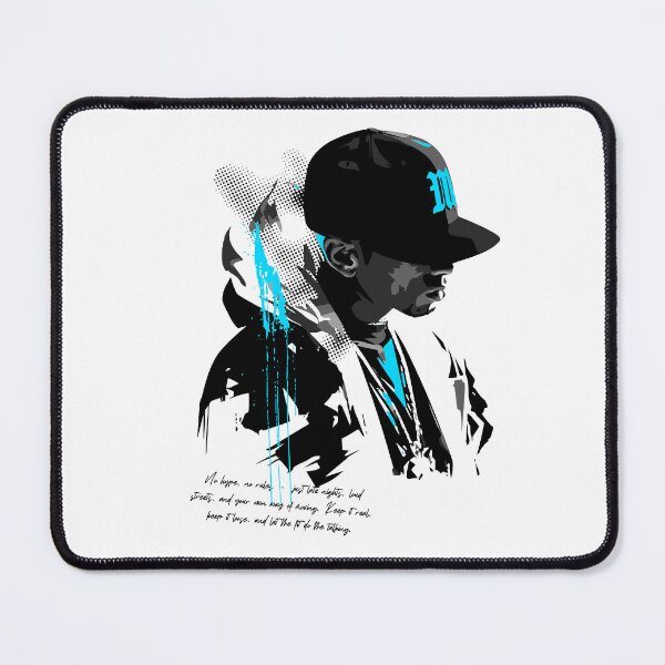 Item preview, Black and blue streetwear portrait designed and sold by Pics'Elle Creations.