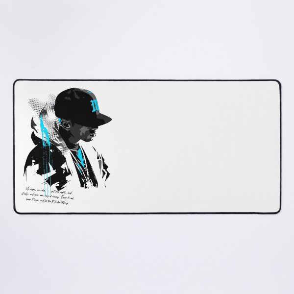 Item preview, Black and blue streetwear portrait designed and sold by Pics'Elle Creations.