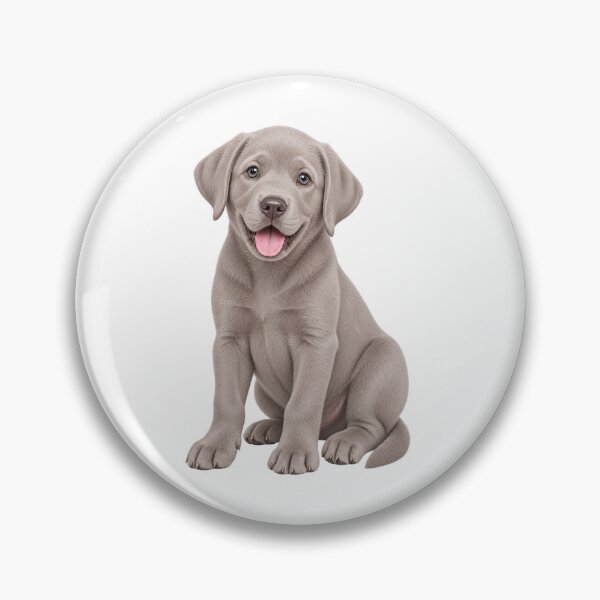 Item preview, Silver Gray Labrador Retriever Puppy designed and sold by BackgroundND.