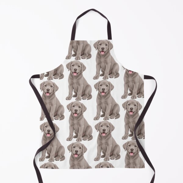 Item preview, Silver Gray Labrador Retriever Puppy designed and sold by BackgroundND.