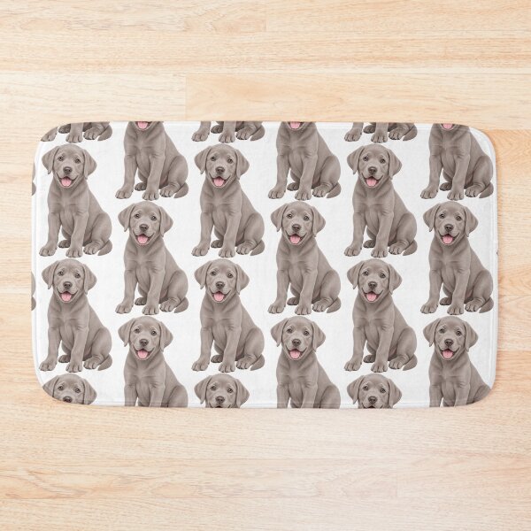 Item preview, Silver Gray Labrador Retriever Puppy designed and sold by BackgroundND.