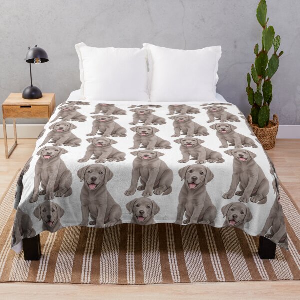 Item preview, Silver Gray Labrador Retriever Puppy designed and sold by BackgroundND.