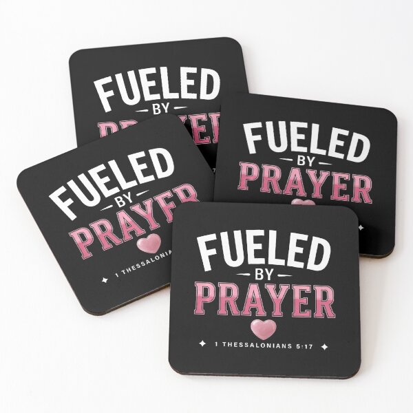 Item preview, Fueled by Prayer Christian Faith Inspiration designed and sold by ostenlee.