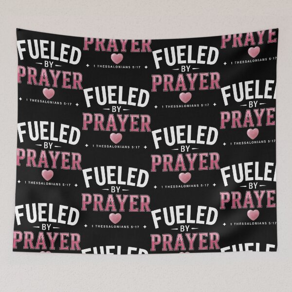 Item preview, Fueled by Prayer Christian Faith Inspiration designed and sold by ostenlee.