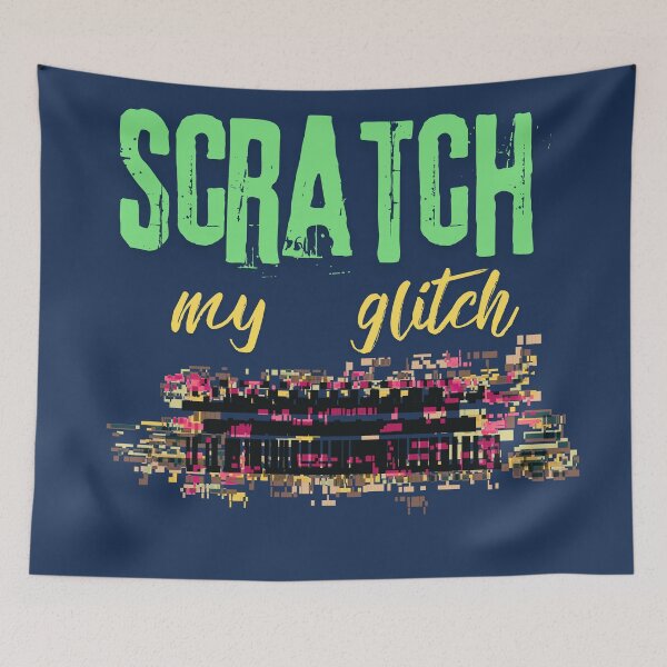 Item preview, Scratch My Glitch designed and sold by Swooncake Press.