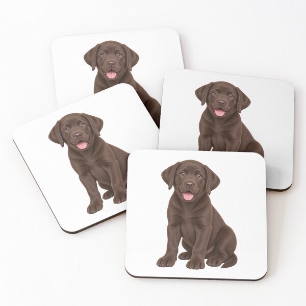 Item preview, Chocolate Labrador Retriever Puppy designed and sold by BackgroundND.