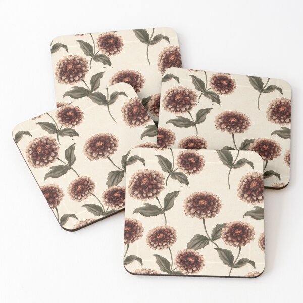 Item preview, Edgy Zinnia Floral  - Retro Flower Floral - Christmas Gifts For Dad designed and sold by RoyalStarsPatts.