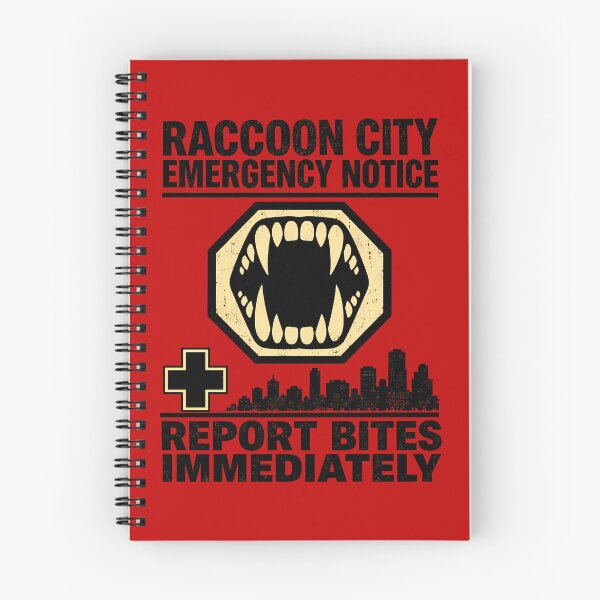 Item preview, Raccoon City Emergency Bite Notice designed and sold by agearb.