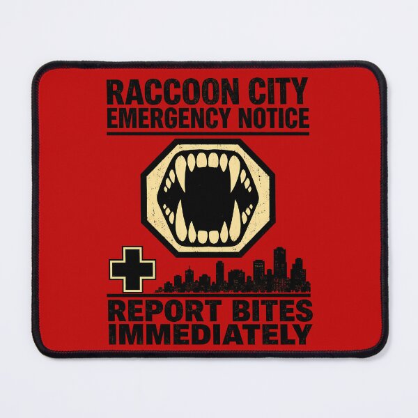 Item preview, Raccoon City Emergency Bite Notice designed and sold by agearb.
