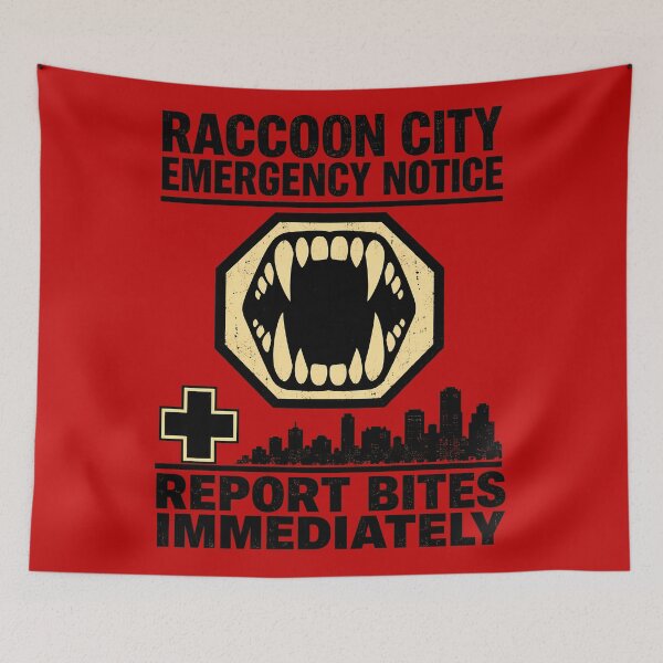 Item preview, Raccoon City Emergency Bite Notice designed and sold by agearb.