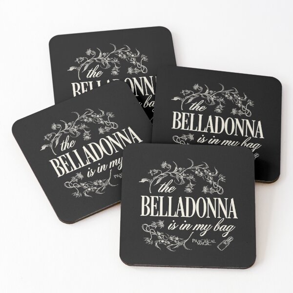 Item preview, The Belladonna Is In My Bag Magical Gothic Botanical designed and sold by Glow-Paw-Studio.
