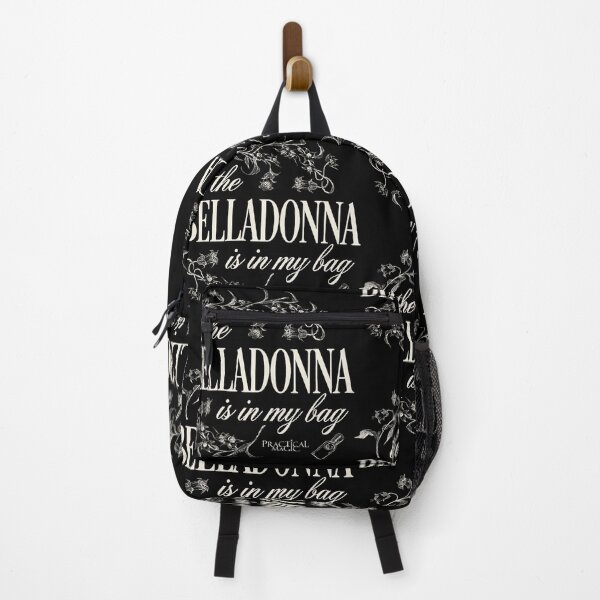Item preview, The Belladonna Is In My Bag Magical Gothic Botanical designed and sold by Glow-Paw-Studio.