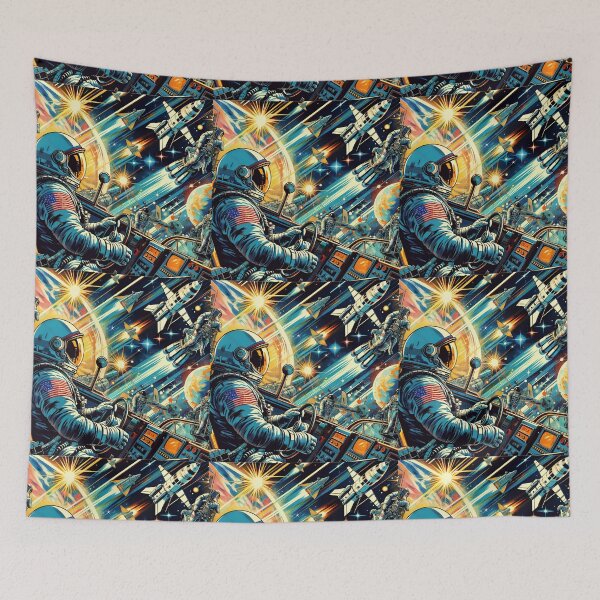 Item preview, Space Race Tribute designed and sold by RobertMartinArt.
