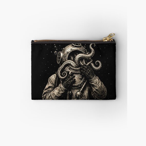 Item preview, Vintage Deep Sea Diver with Octopus Tentacles designed and sold by isaiane-isa.