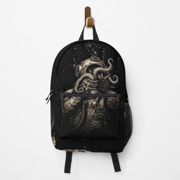 Item preview, Vintage Deep Sea Diver with Octopus Tentacles designed and sold by isaiane-isa.