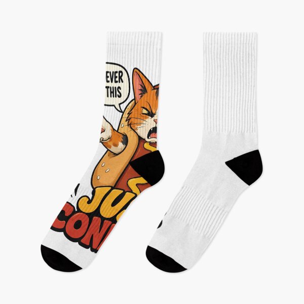 Item preview, Whoever Did This Just Confess Funny Hot Dog Cat Meme designed and sold by Retro Whiskers.