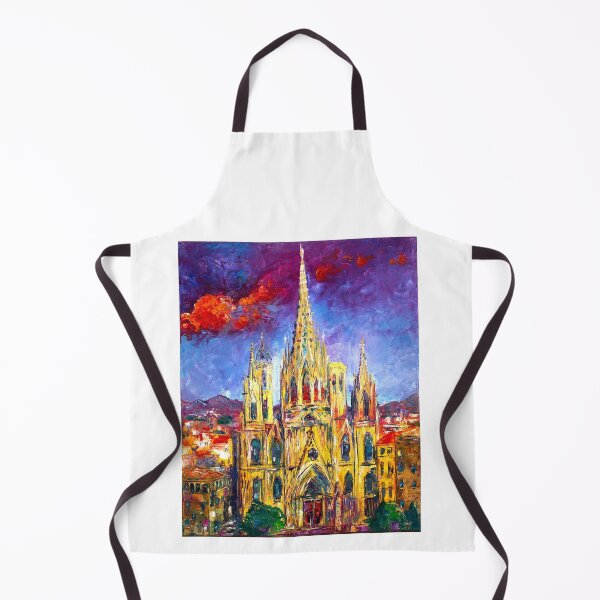 Item preview, Barcelona Cathedral in Vivid Colors designed and sold by Natalia_Shchip.
