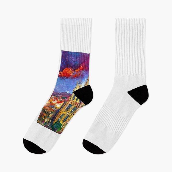Item preview, Barcelona Cathedral in Vivid Colors designed and sold by Natalia_Shchip.