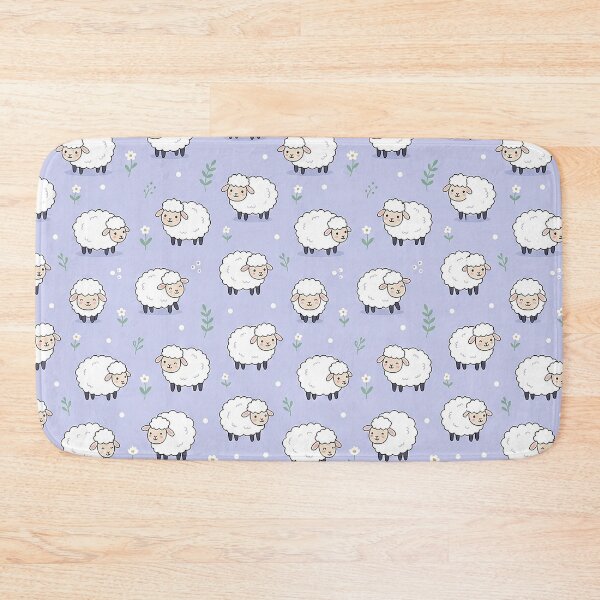 Item preview, fluffy sheep seamless pattern by Why designed and sold by polizeman.