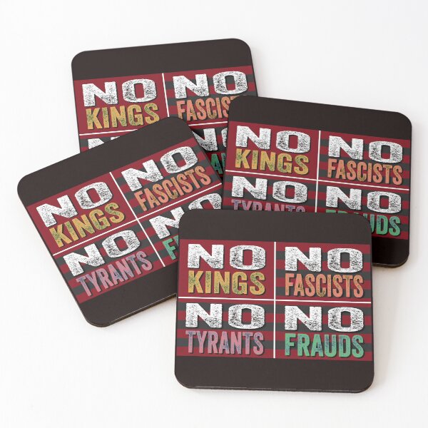 Item preview, No Kings. No Fascists. No Tyrants. No Frauds. designed and sold by Vizz216.