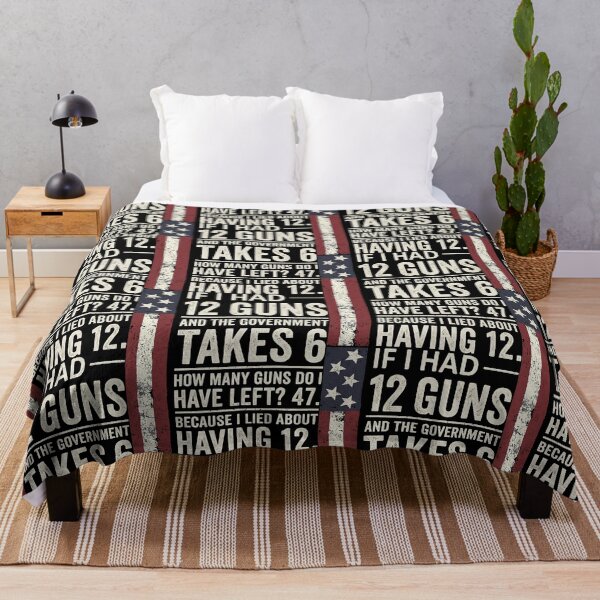 Item preview, If I Had 12 Guns And The Government Takes 6 Funny Gun Rights Humor designed and sold by Mind-Drift.